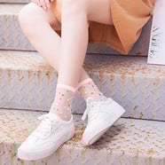 PrintedSheerSocks