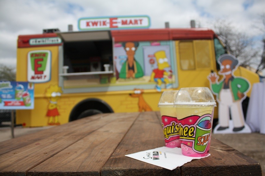 Squishee Simpsons SXSW Activation