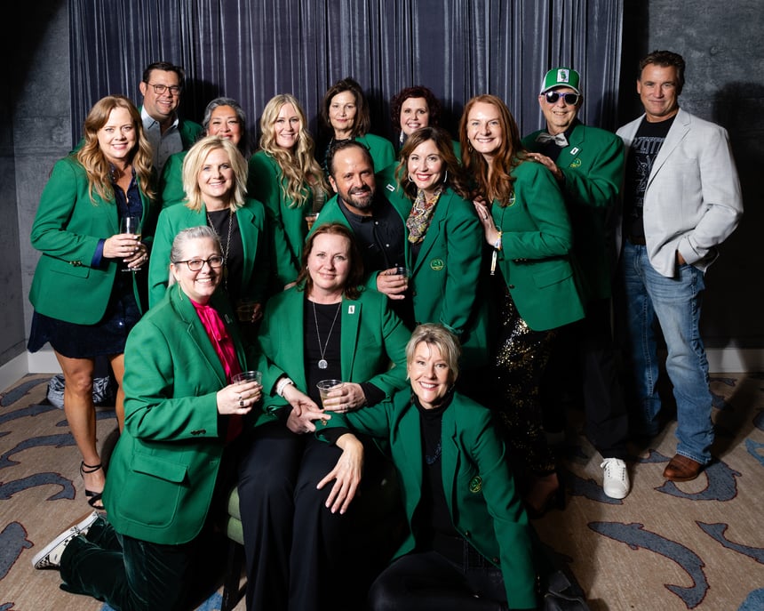 Steven Cohen, Boundless Lifetime Achievement Award Winner pictured with other winners from over the years. 