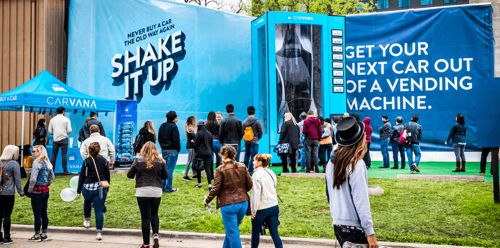 SXSW Carvana Event Display