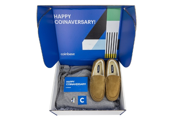 Coinbase Celebrates Milestones with Appreciation Gifts